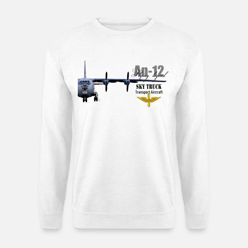 Antonov 12 - Unisex Pullover - Weiß