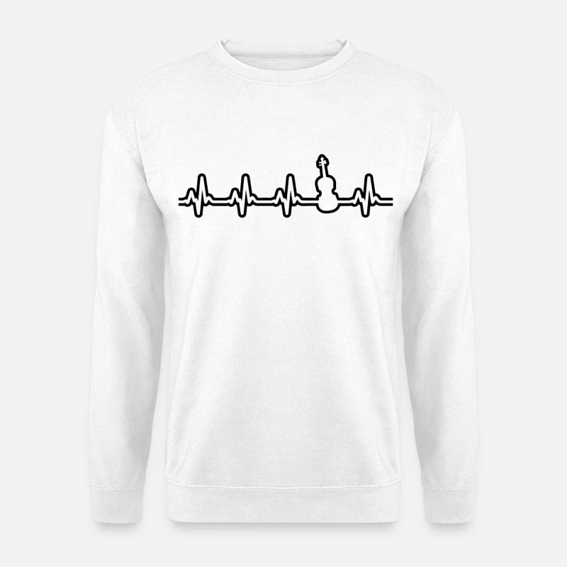 Violine Geige - Unisex Pullover - Weiß