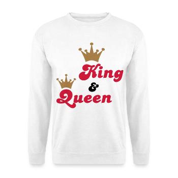 hochzeit - Unisex Pullover - Weiß - Vorne
