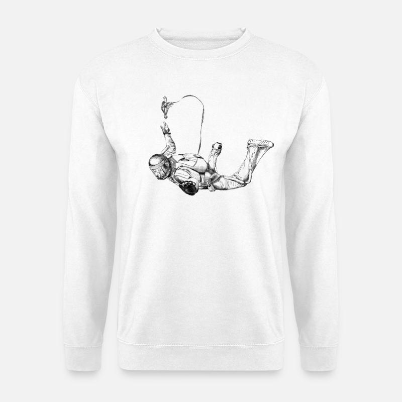 Skydiver - Unisex Pullover - Weiß