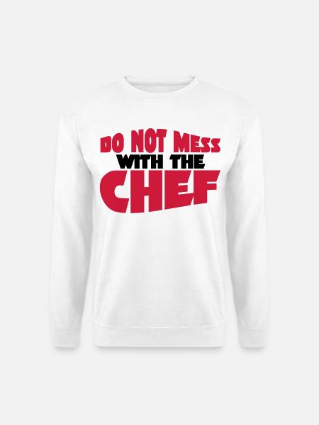 chef - Sweat-shirt Unisexe - blanc