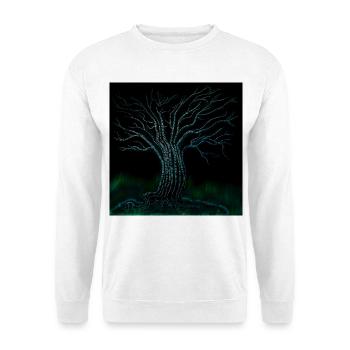 Binaer Benär tree - Unisex Sweatshirt - white - Front