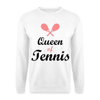 tennis - Unisex Sweatshirt - white - Front