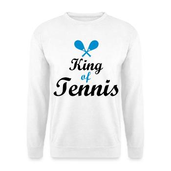 tennis - Sweat-shirt Unisexe - blanc - Devant