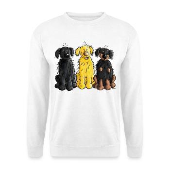 Hovawart – Hovi – Dog – Shirt Design - Unisex Sweatshirt - white - Front