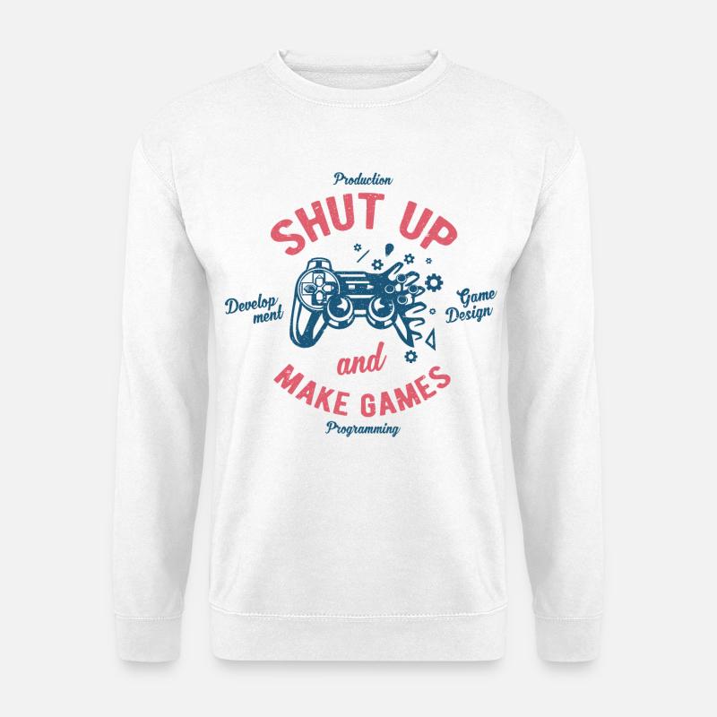 Spieleentwickler - Unisex Pullover - Weiß