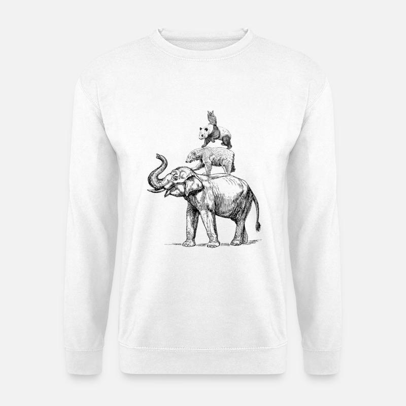 Stadtmusikanten - Unisex Pullover - Weiß