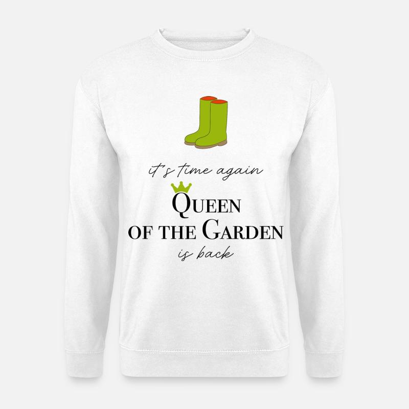 Garten - Unisex Pullover - Weiß