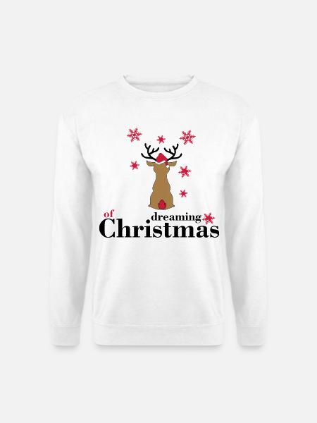 weihnachten - Unisex Pullover - Weiß