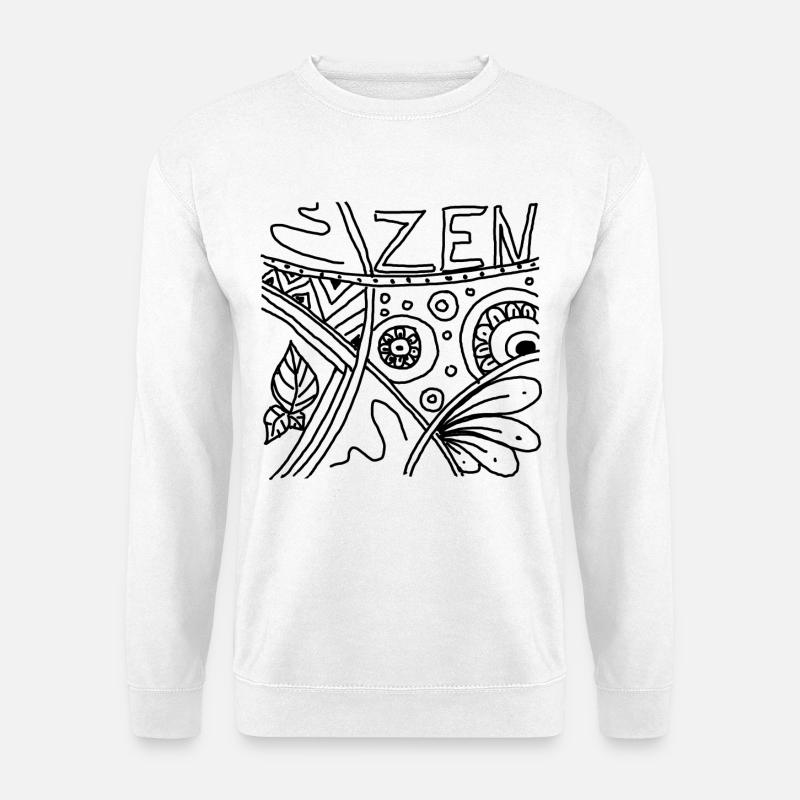 Zen - Unisex Pullover - Weiß