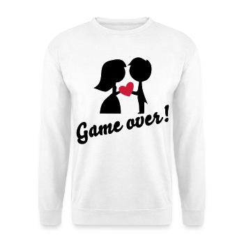 hochzeit - Unisex Pullover - Weiß - Vorne