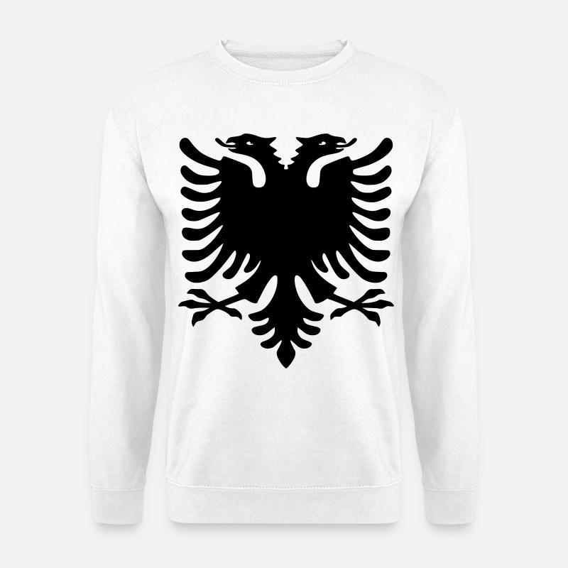 albania_2019 - Unisex Pullover - Weiß