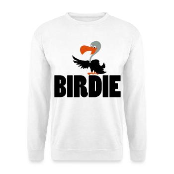 golfer - Unisex Pullover - Weiß - Vorne