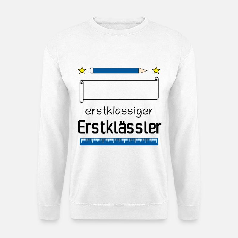 Erstklassiger Grundkurs - Unisex Pullover - Weiß