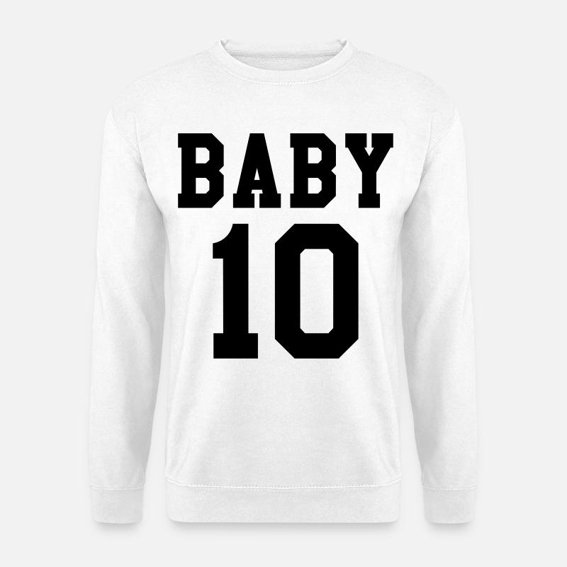 Baby 10 - Unisex Pullover - Weiß