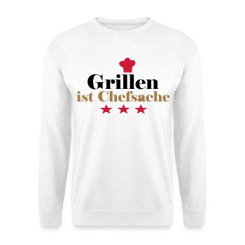 barbecue - Unisex Sweatshirt - white - Front
