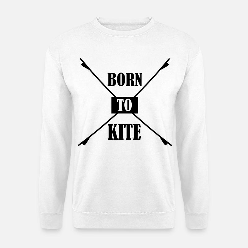 Kiteboard - Unisex Pullover - Weiß