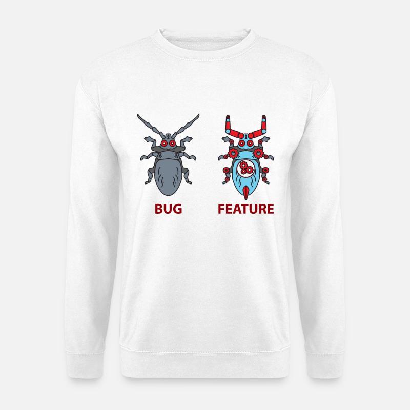 Programmierer Witz - Unisex Pullover - Weiß