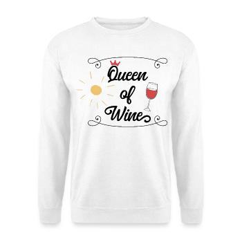 Wine - Unisex Sweatshirt - white - Front