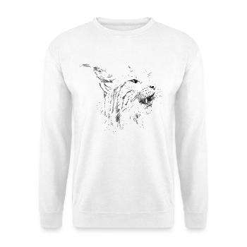 Lynx - Sweat-shirt Unisexe - blanc - Devant