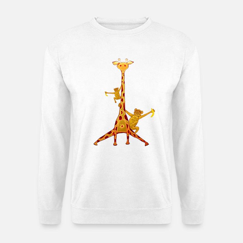 Spaß Zoo - Unisex Pullover - Weiß