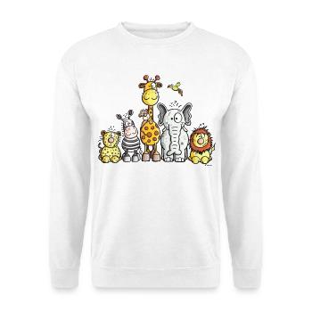 Das Safari Team - Unisex Pullover - Weiß - Vorne