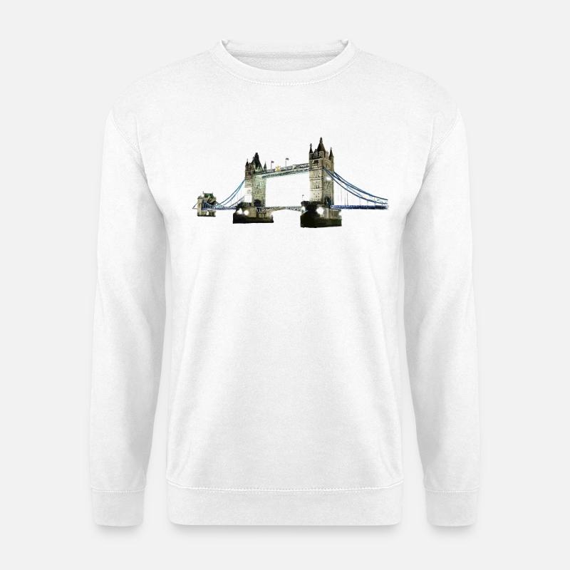 Tower Bridge - Unisex Pullover - Weiß