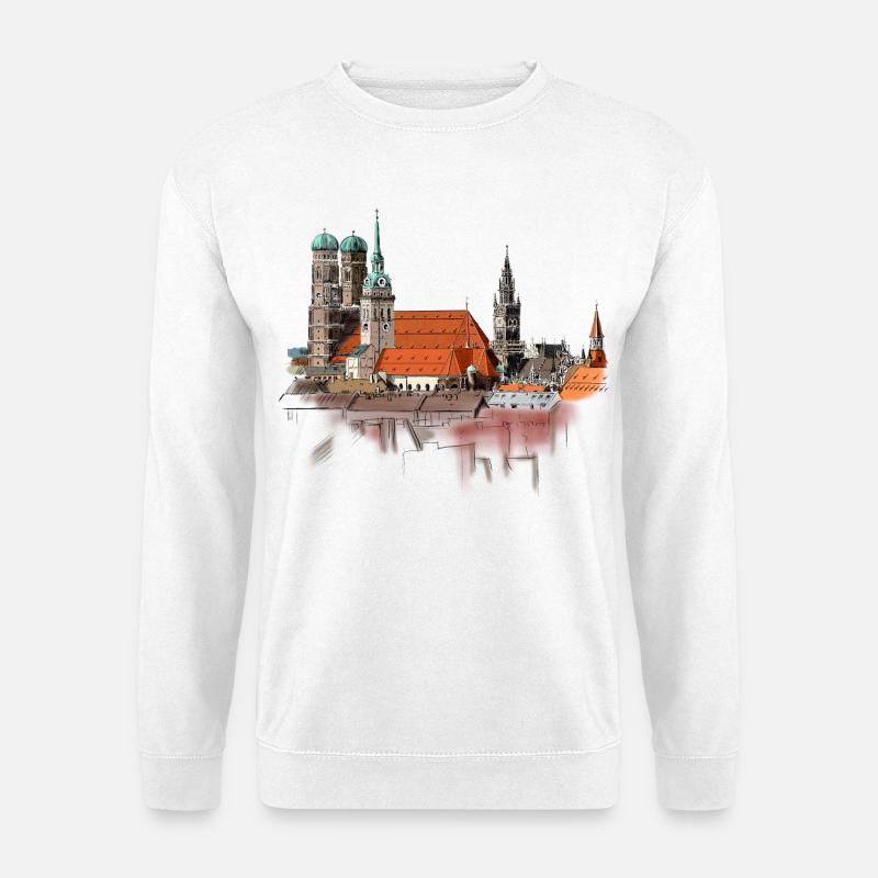 München - Unisex Pullover - Weiß