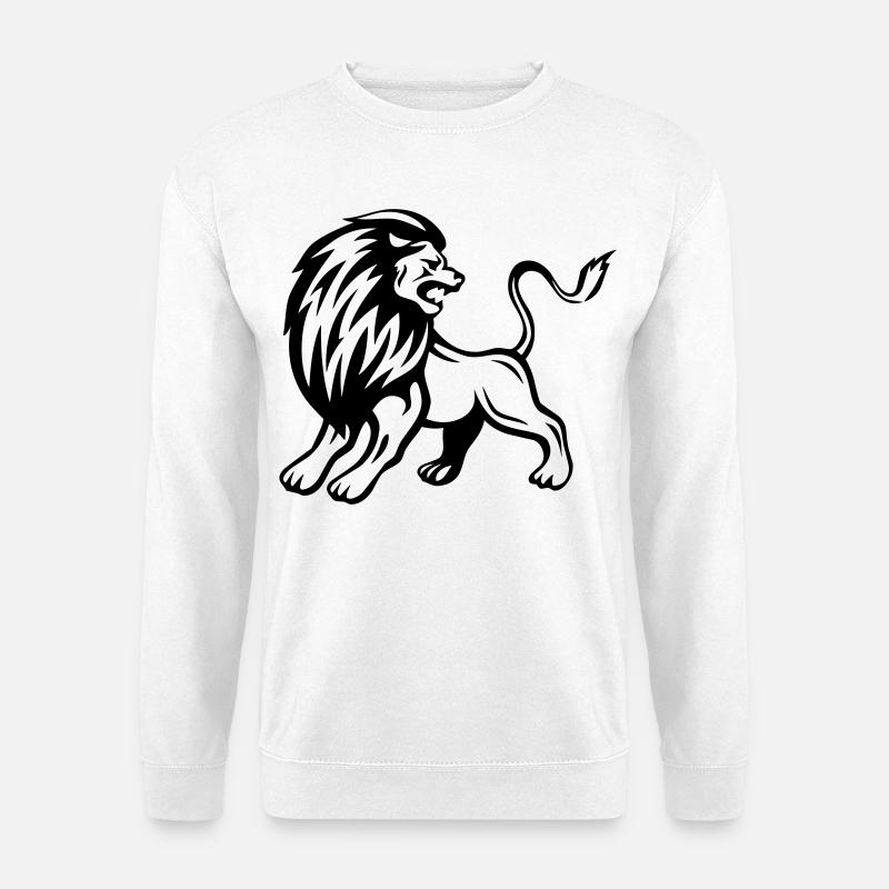 Lion - design - Unisex Sweatshirt - white