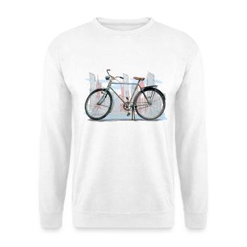 Bicycle - Unisex Sweatshirt - white - Front