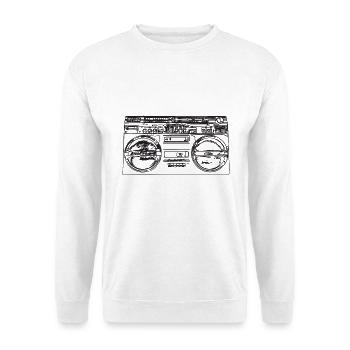 Hip Hop music - Unisex Sweatshirt - white - Front