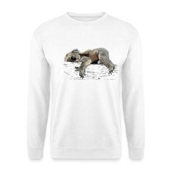 koala bear - Unisex Sweatshirt - white - Front