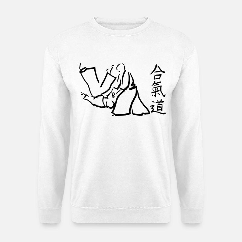 aikido - Unisex Pullover - Weiß