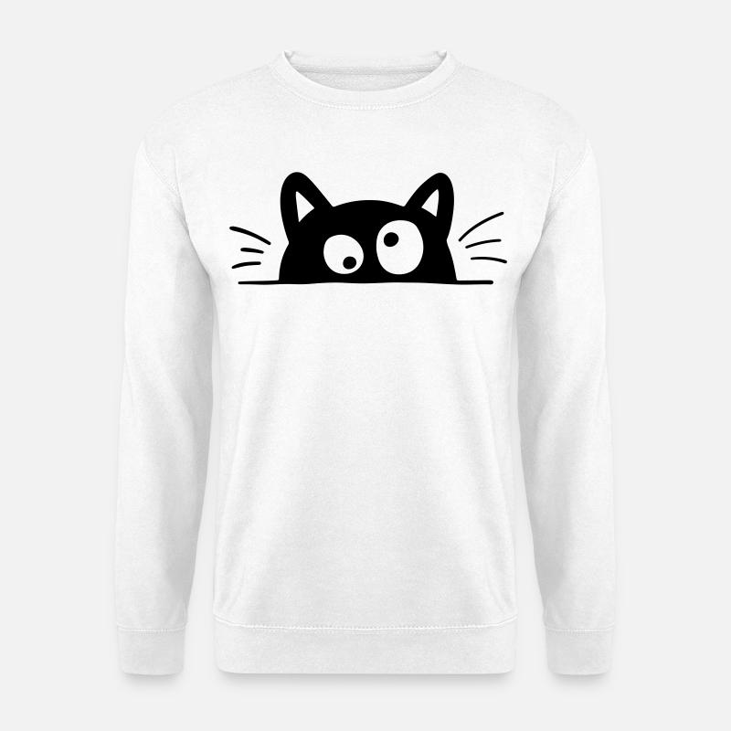 Funny Cat - Unisex Sweatshirt - white