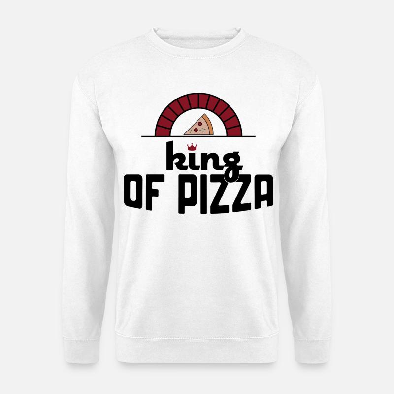 Pizza - Unisex Sweatshirt - white