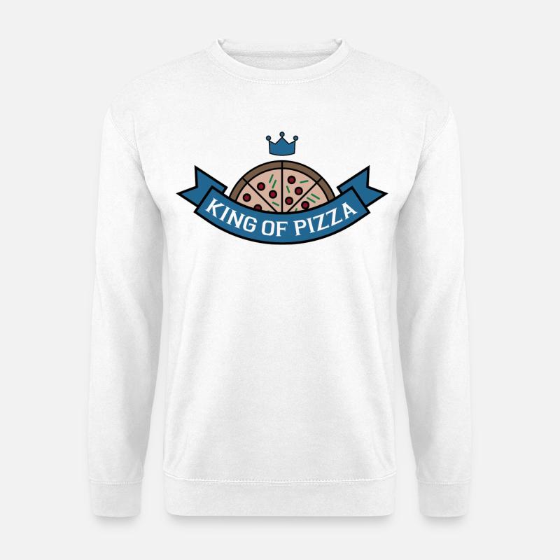 Pizza - Unisex Pullover - Weiß