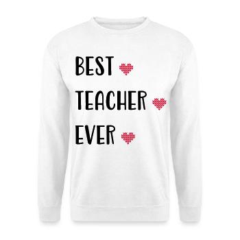 Lehrer - Unisex Pullover - Weiß - Vorne