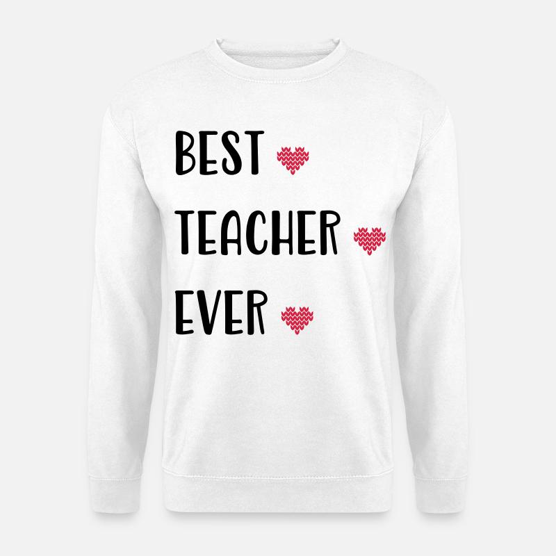 Teacher - Unisex Sweatshirt - white