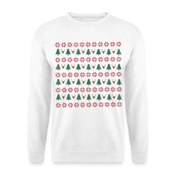 Noël - Sweat-shirt Unisexe - blanc - Devant