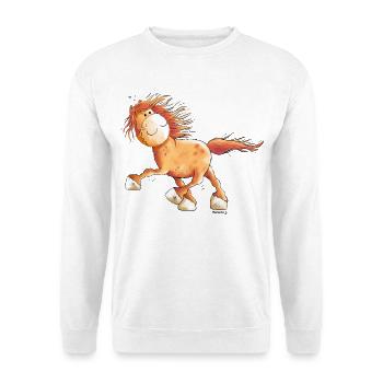 Icelandic Horse - Unisex Sweatshirt - white - Front