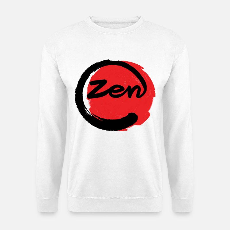 Zen - Unisex Pullover - Weiß