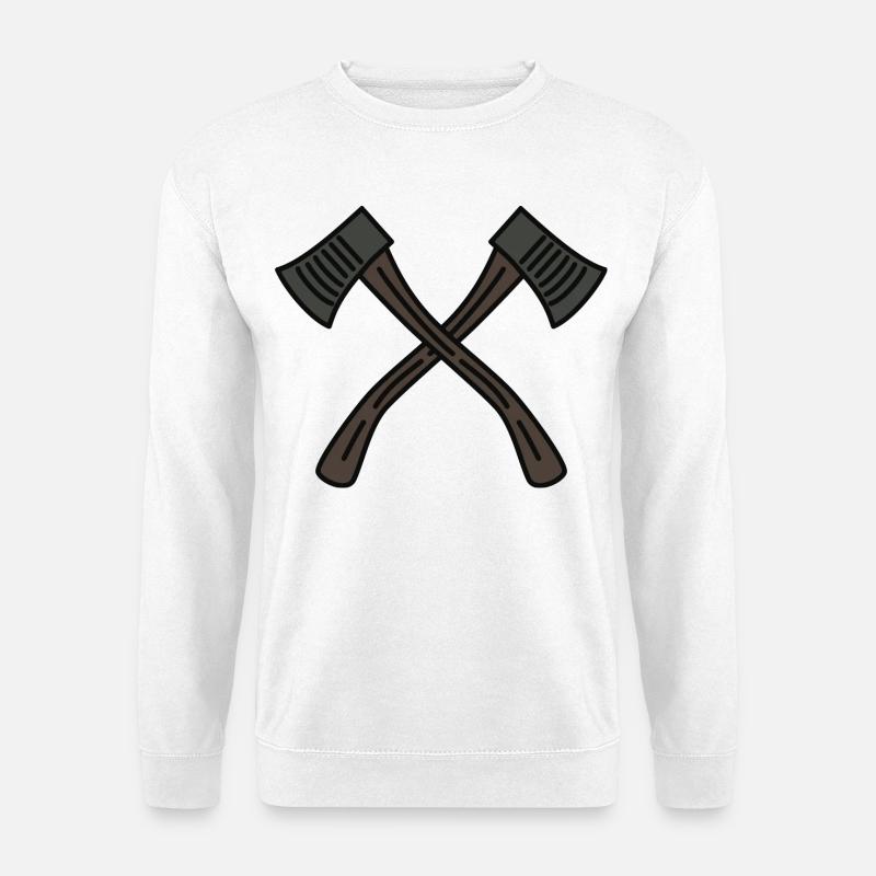 Axe - Unisex Sweatshirt - white