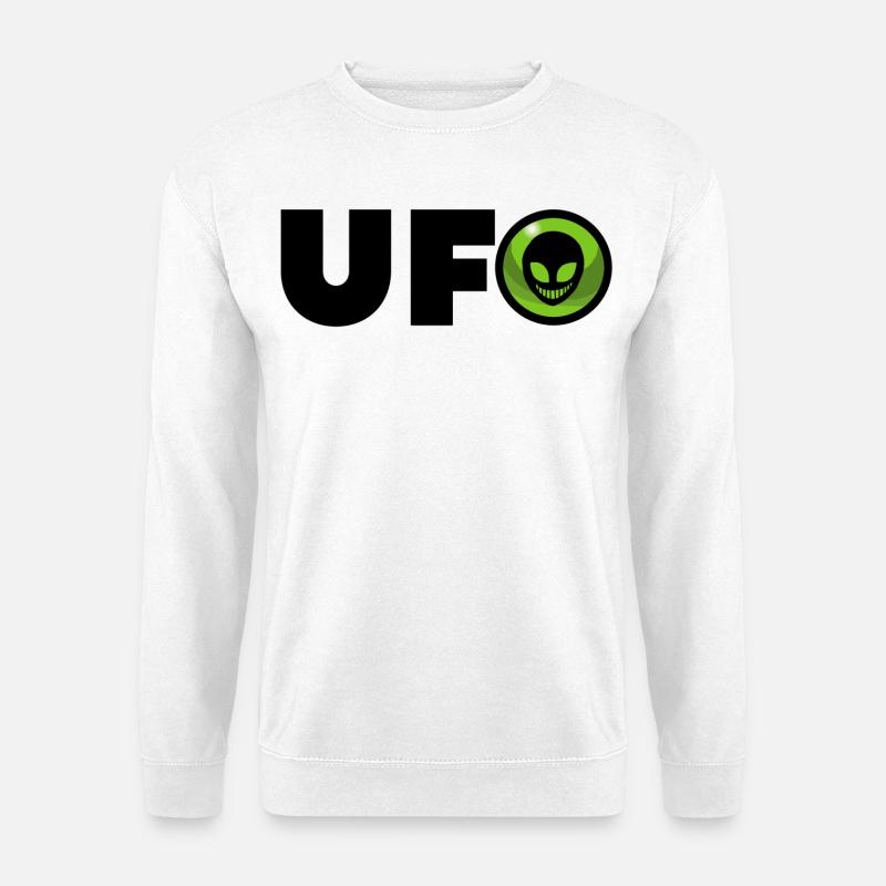 Alien Alien-Logo - Unisex Pullover - Weiß