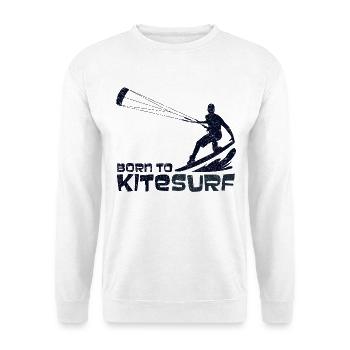 Kitesurfing - design - Unisex Sweatshirt - white - Front