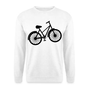 bicycle - Unisex Sweatshirt - white - Front