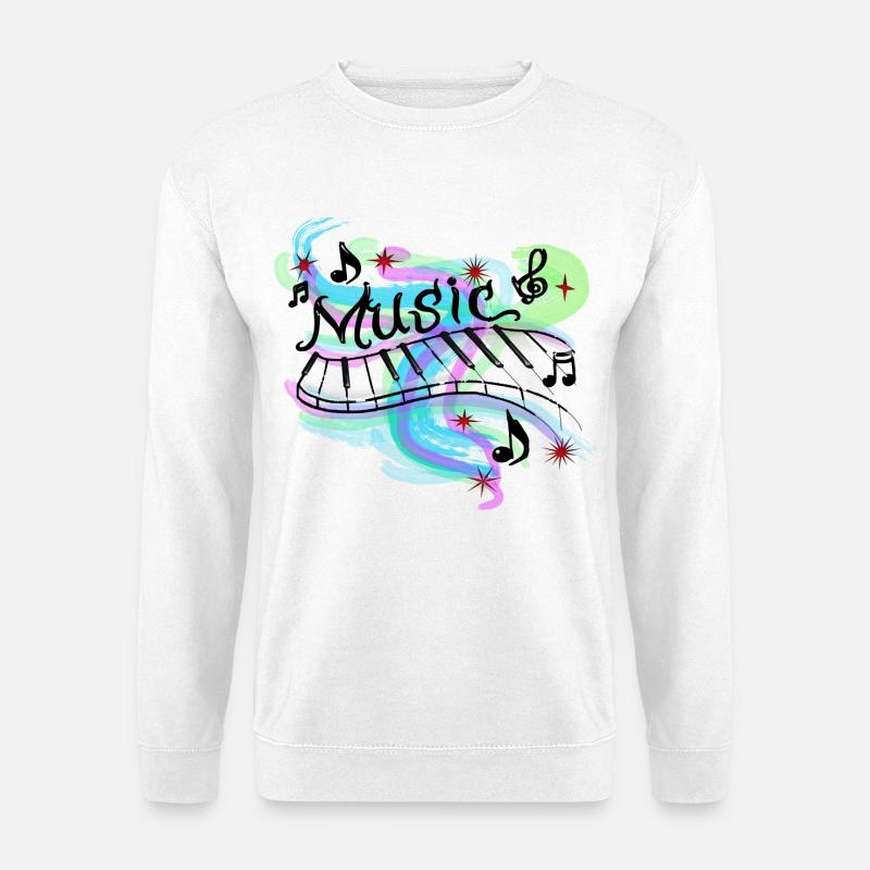 Musik - Unisex Pullover - Weiß