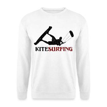 Kitesurfing - design - Unisex Sweatshirt - white - Front