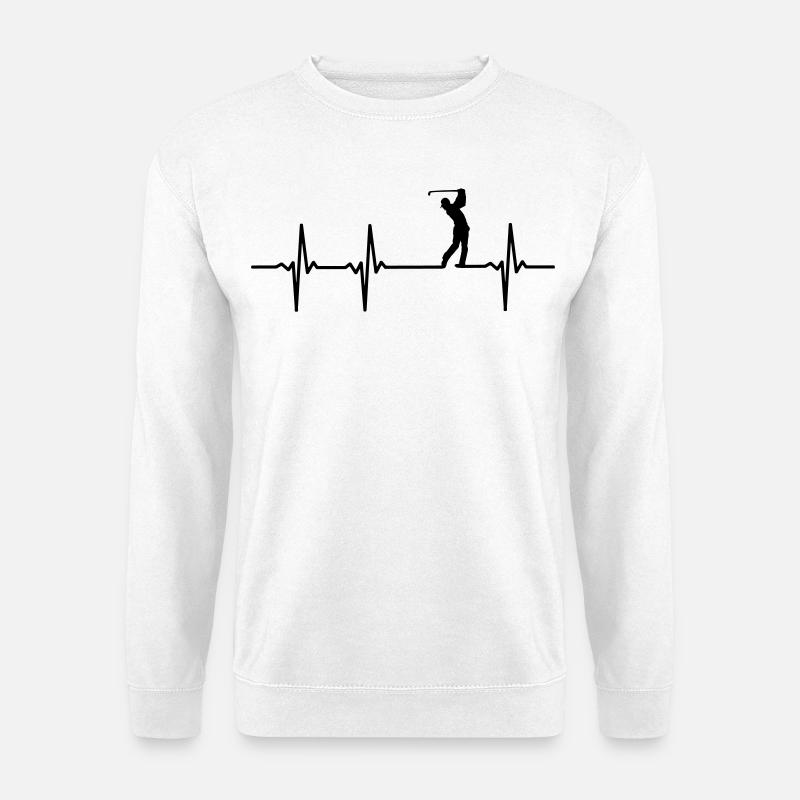 Impulsion de golfeurs - Sweat-shirt Unisexe - blanc