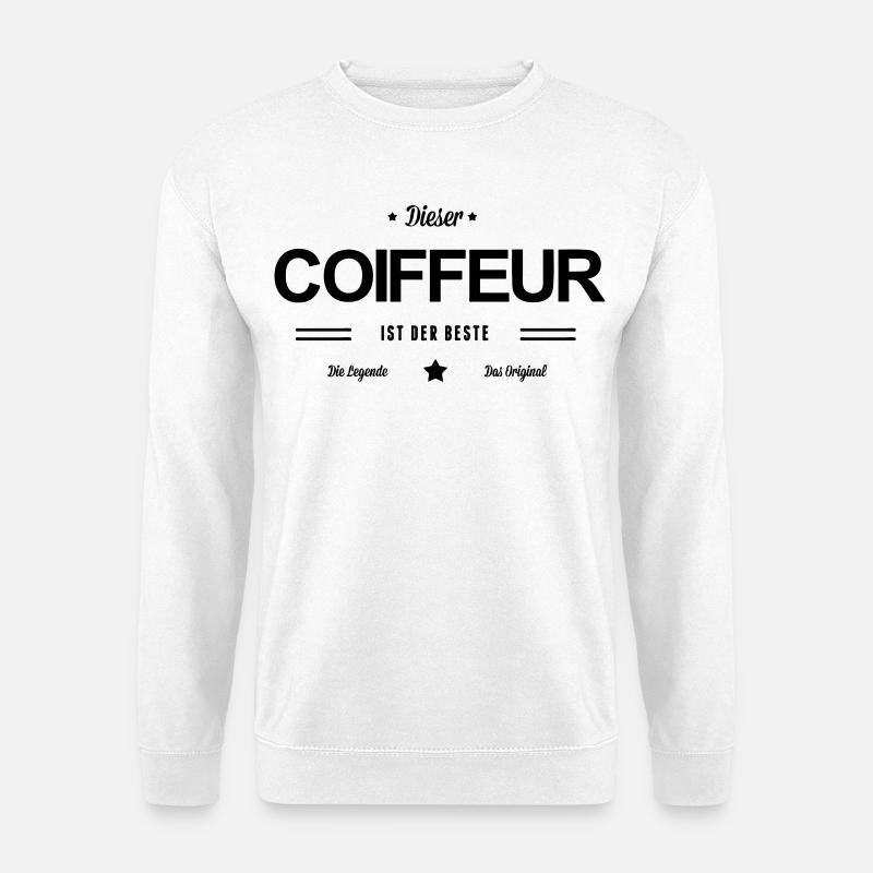Bester Coiffeur - Unisex Pullover - Weiß