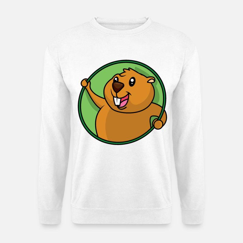 Biber - Unisex Pullover - Weiß